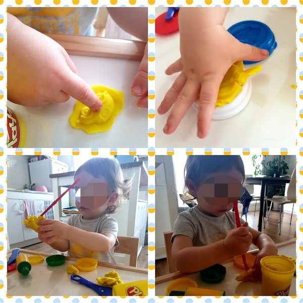 Atelier pâte à modeler